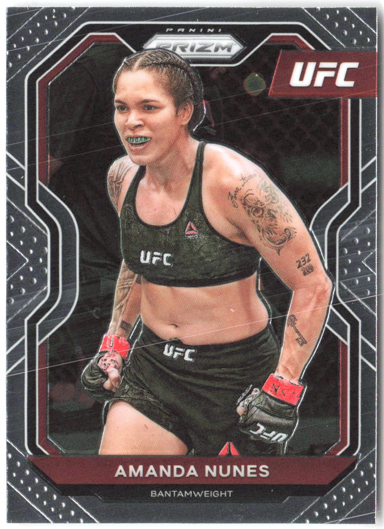 Amanda Nunes Panini Prizm UFC 66 2021