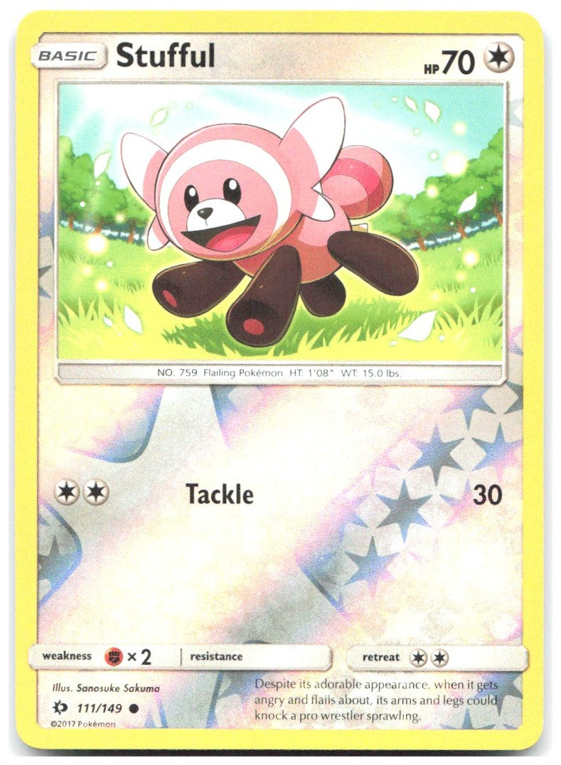Stufful Reverse Holo Common SM Base Set 111/149 NM Sanosuke Sakuma