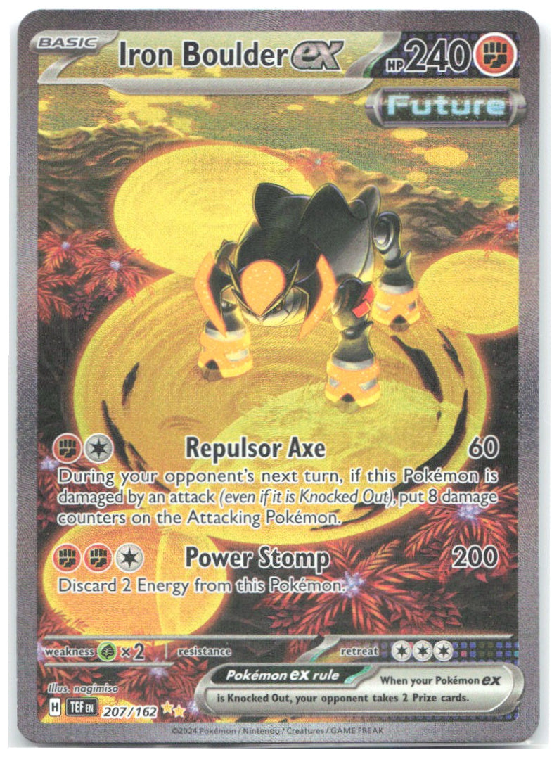 Iron Boulder ex Special Illustration Rare Temporal Forces 207/162 NM nagimiso