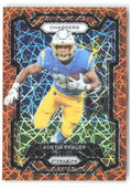 Austin Ekeler Panini Prizm - Lazer 153 2023 Los Angeles Chargers