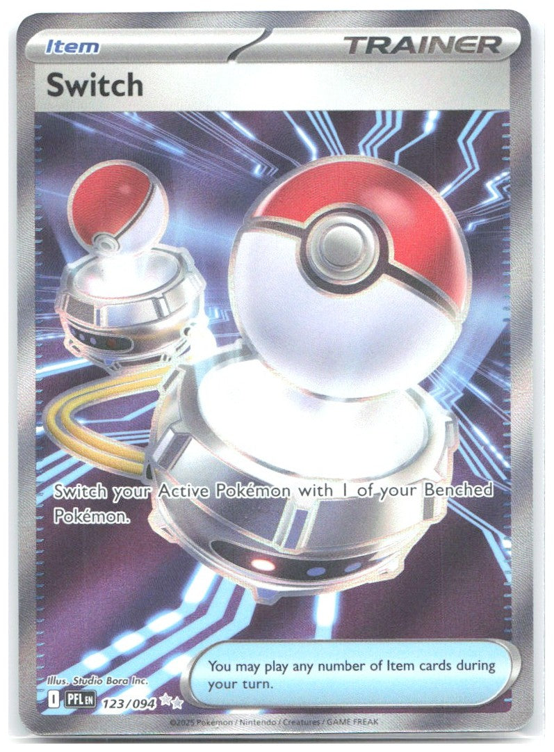 Switch Holo Ultra Rare ME02 Phantasmal Flames 123/094 NM Studio Bora Inc