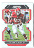 Larry Johnson Panini Prizm - Silver 196 2021 Kansas City Chiefs