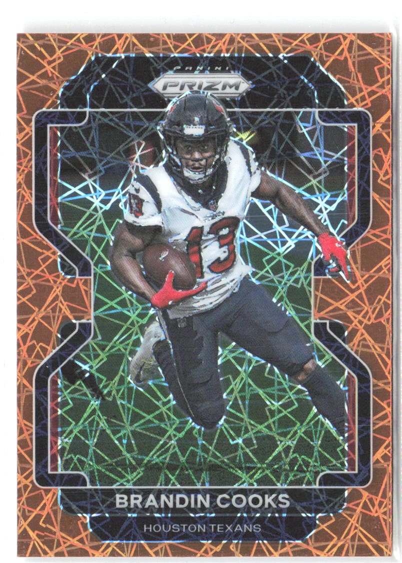 Brandin Cooks Panini Prizm - Lazer 32 2021 Houston Texans
