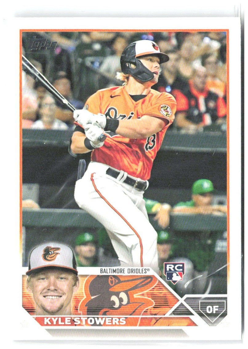 Kyle Stowers Topps 156 2023 Baltimore Orioles RC