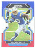 Keenan Allen Panini Prizm - Red White and Blue 166 2021 Los Angeles Chargers