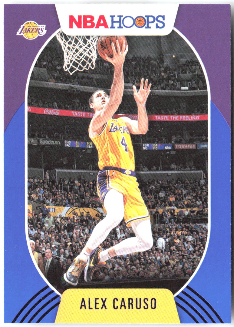 Alex Caruso Hoops - Blue 186 2020-21 Los Angeles Lakers