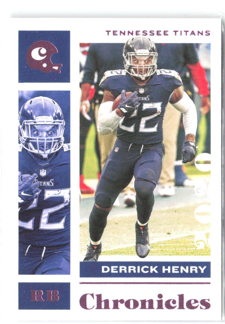 Derrick Henry Panini Chronicles - Pink 96 2020 Tennessee Titans