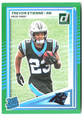 Trevor Etienne Donruss - Press Proofs Green 326 2025 Carolina Panthers