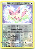 Skitty Reverse Holo Common SWSH03 Darkness Ablaze 141/189 NM Saya Tsuruta