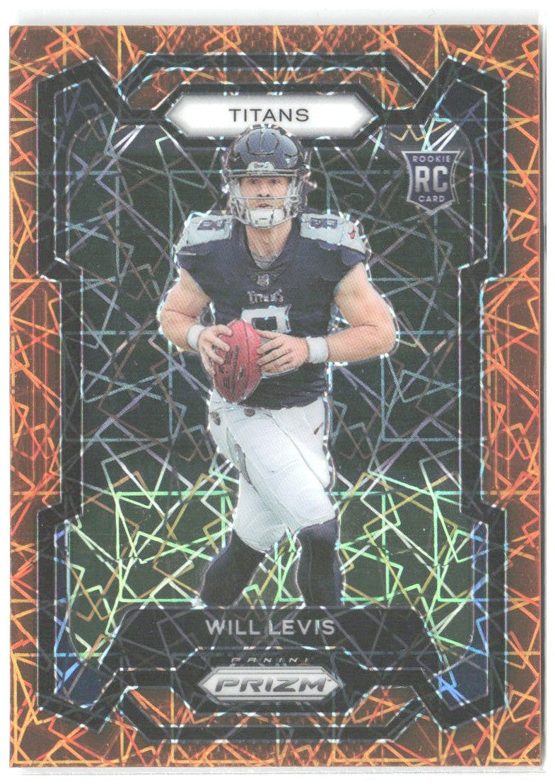 Will Levis Panini Prizm - Lazer 397 2023 Tennessee Titans
