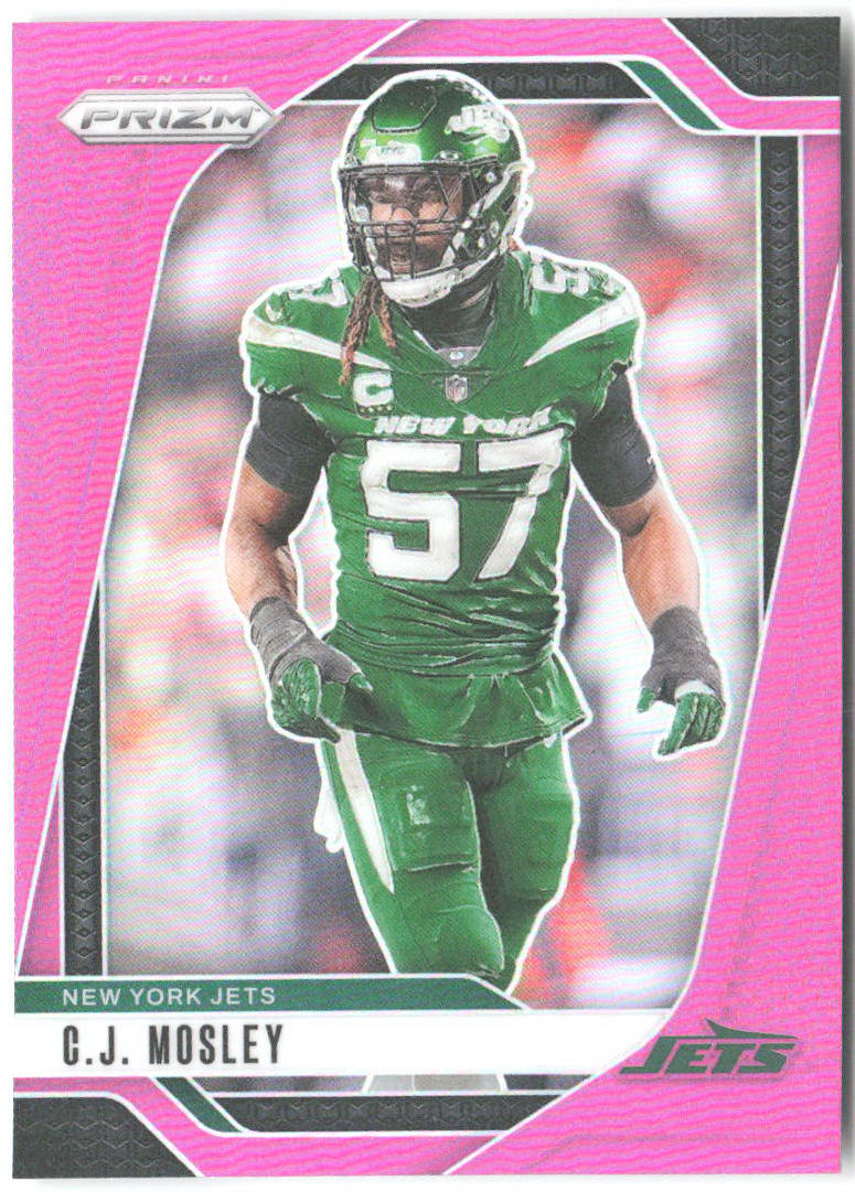 C.J. Mosley Panini Prizm - Pink 227 2024 New York Jets