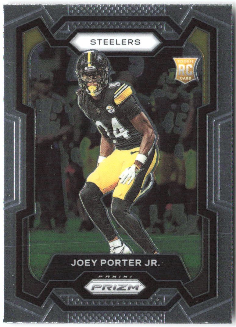 Joey Porter Jr. Panini Prizm 386 2023 Pittsburgh Steelers RC