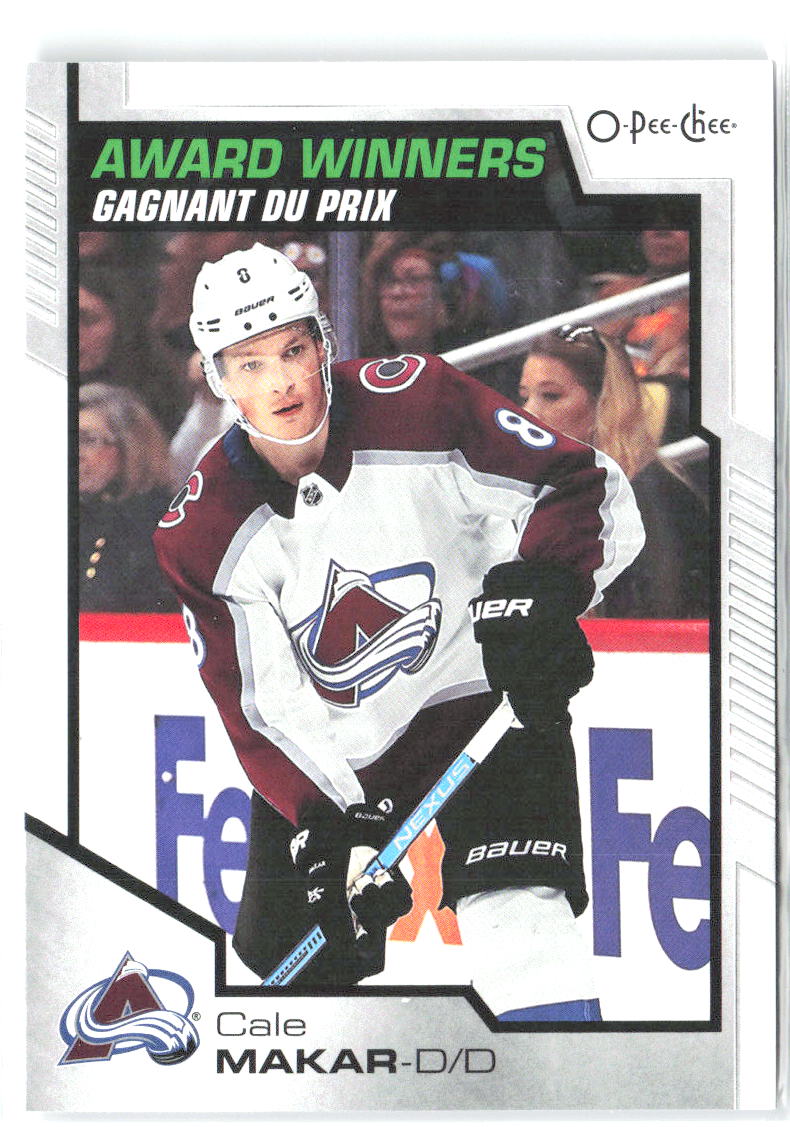 Cale Makar Upper Deck - 2020-21 O-Pee-Chee Update 603 2020-21 Colorado Avalanche