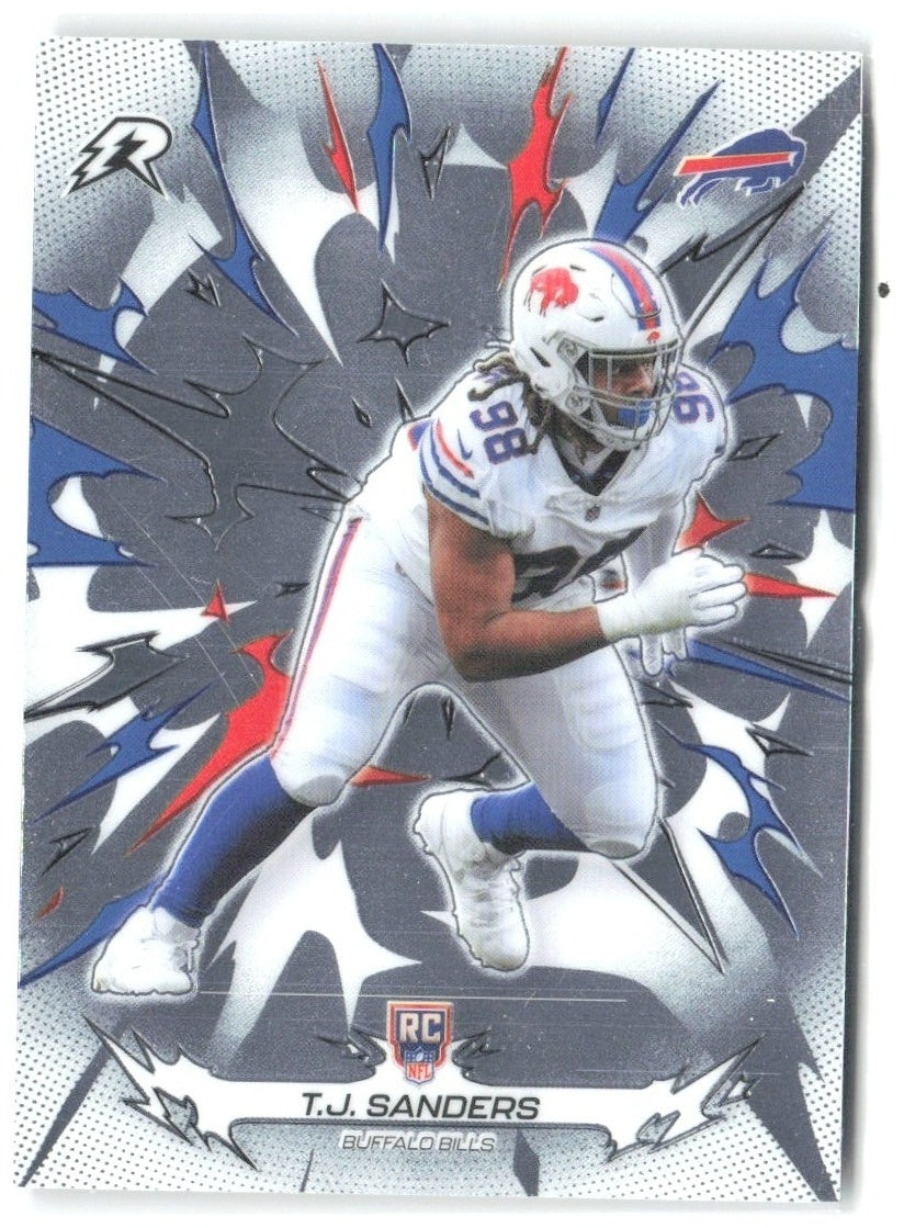 T.J. Sanders Topps Resurgence 110 2025 Buffalo Bills RC