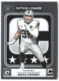 Maxx Crosby Donruss Optic - Captain in Charge 4 2025 Las Vegas Raiders