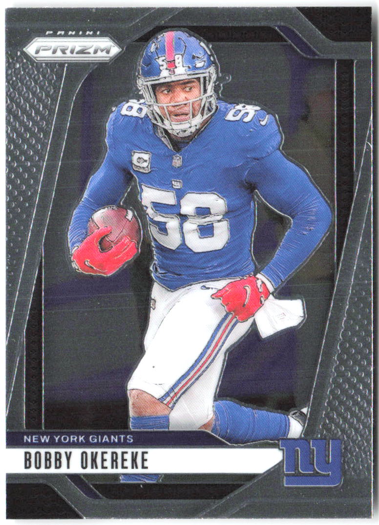 Bobby Okereke Panini Prizm 216 2024 New York Giants