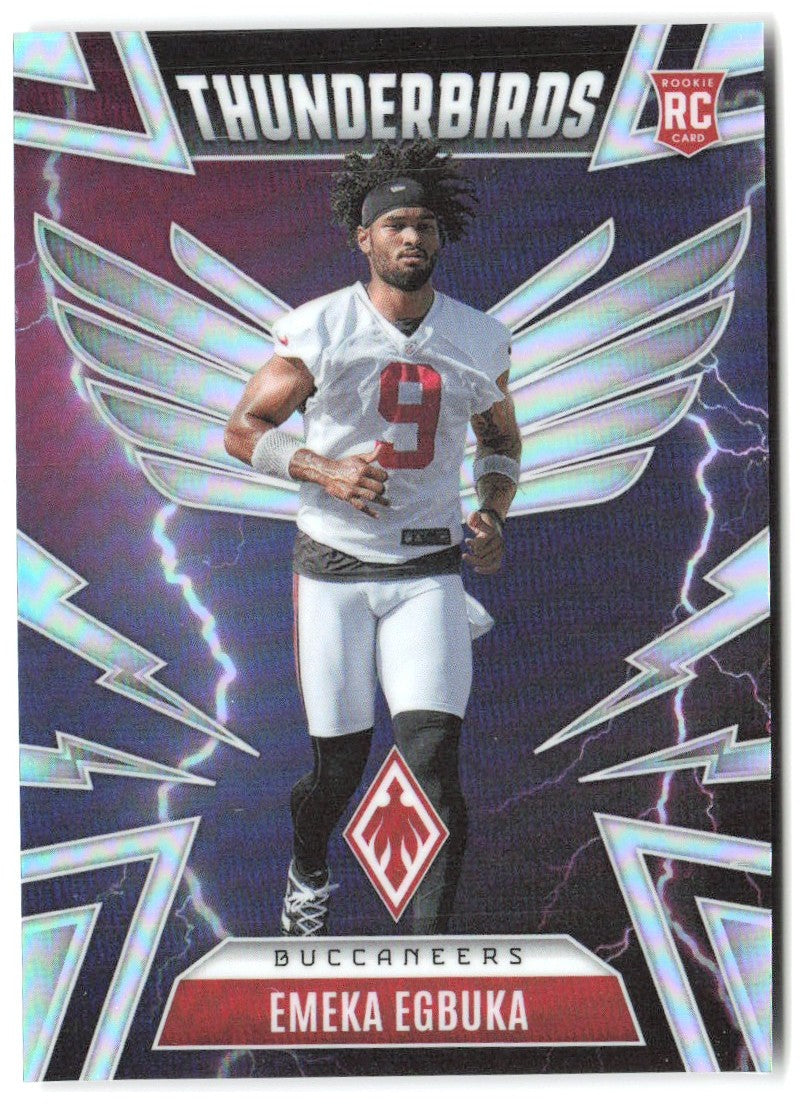 Emeka Egbuka Panini Phoenix - Thunderbirds 47 2025 Tampa Bay Buccaneers