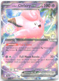 Lillies Clefairy ex 056 159 Holo Double Rare SV09: Journey Together 056/159 NM 5ban Graphics