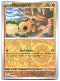 Hippopotas Reverse Holo Common SV10 Destined Rivals 105/182 NM Fujimoto Gold