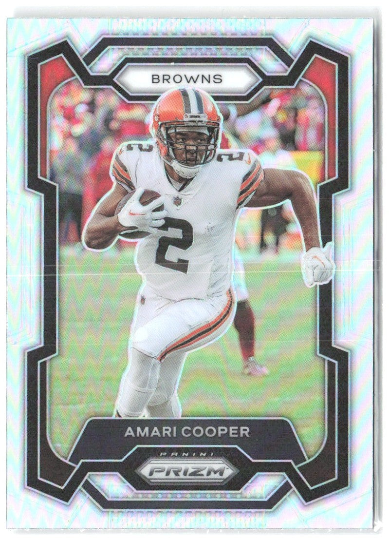 Amari Cooper Panini Prizm - Silver 64 2023 Cleveland Browns