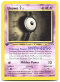 Unown [I] 1st Edition Common Neo Discovery 68/75 NM CR CG gangs
