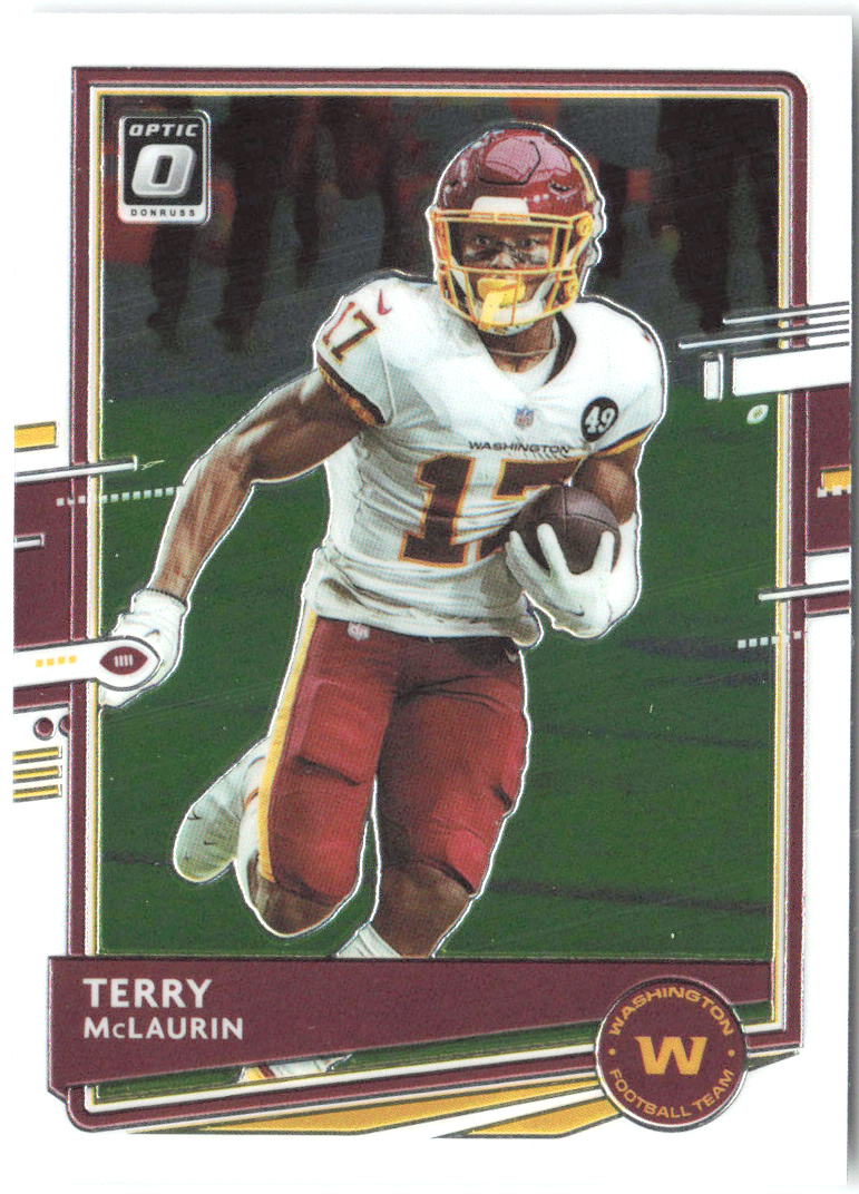 Terry McLaurin Donruss Optic 100 2020 Washington Football Team