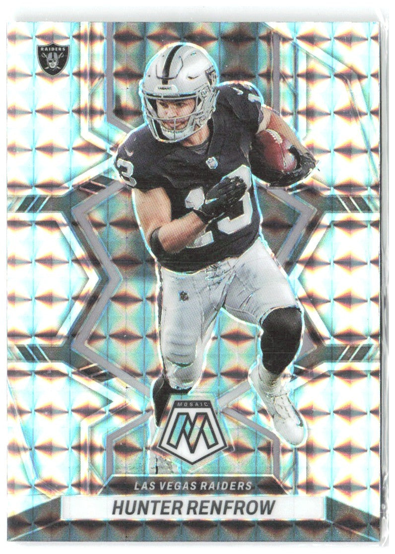 Hunter Renfrow Panini Mosaic - Mosaic 118 2022 Las Vegas Raiders
