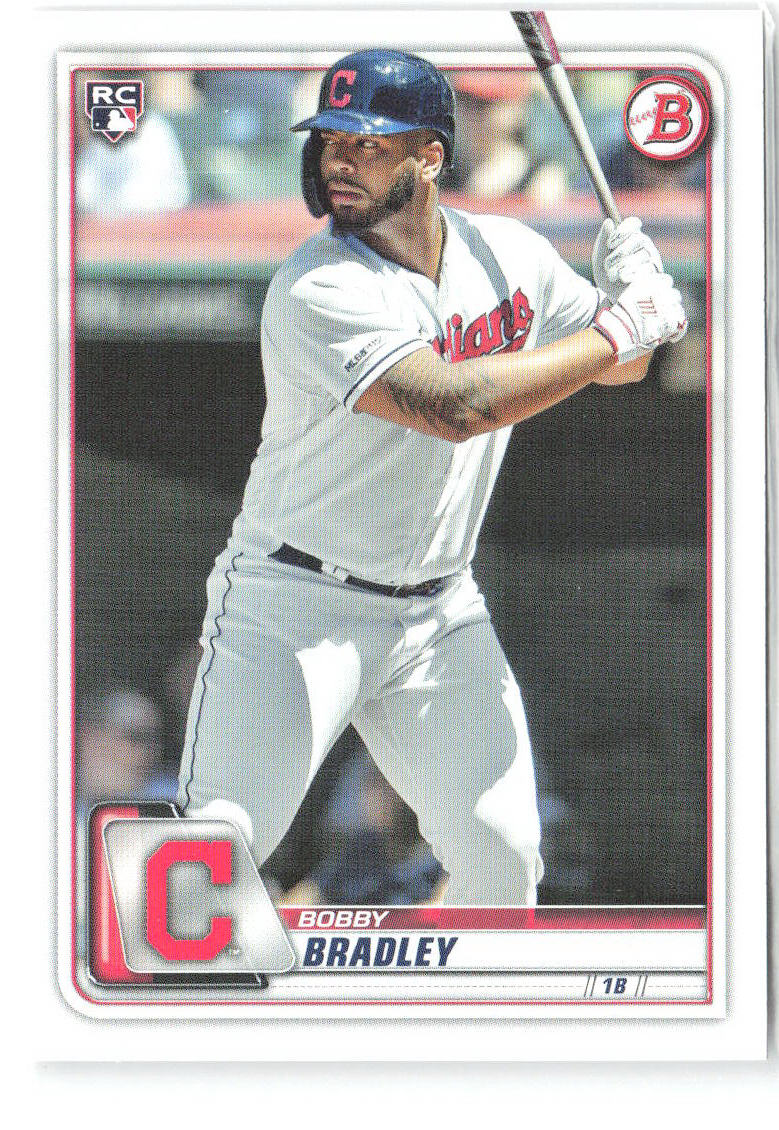 Bobby Bradley Bowman 20 2020 Cleveland Indians RC