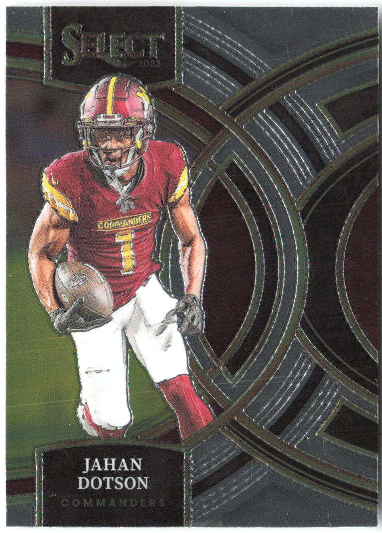 Jahan Dotson Panini Select 162 2023 Washington Commanders