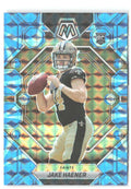 Jake Haener Panini Mosaic - Reactive Blue Mosaic 325 2023 New Orleans Saints