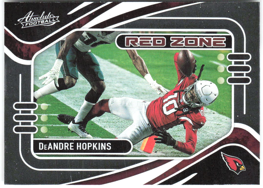 DeAndre Hopkins Panini Absolute - Red Zone RZ10 2021 Arizona Cardinals