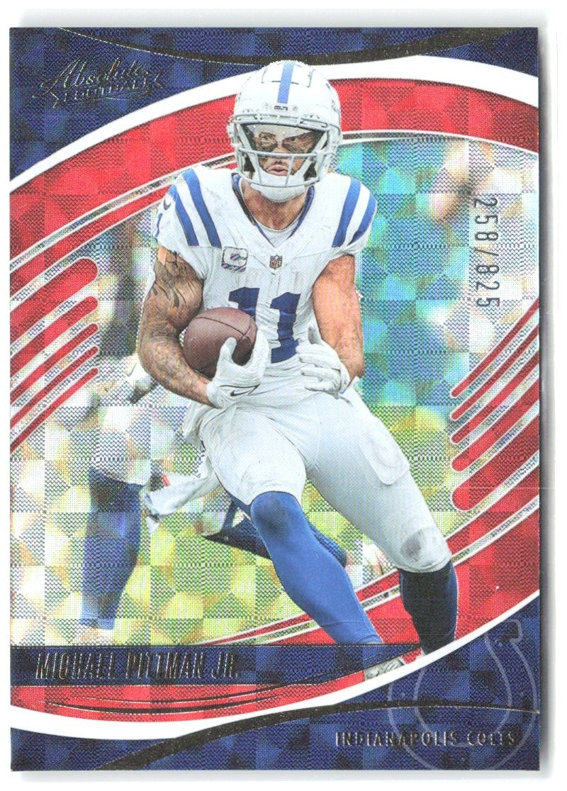 Michael Pittman Jr. Absolute - Orange Mosaic 31 2025 Indianapolis Colts /825
