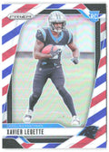 Xavier Legette Panini Prizm - Red White and Blue 398 2024 Carolina Panthers