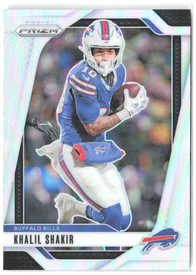 Khalil Shakir Panini Prizm - Silver 31 2024 Buffalo Bills