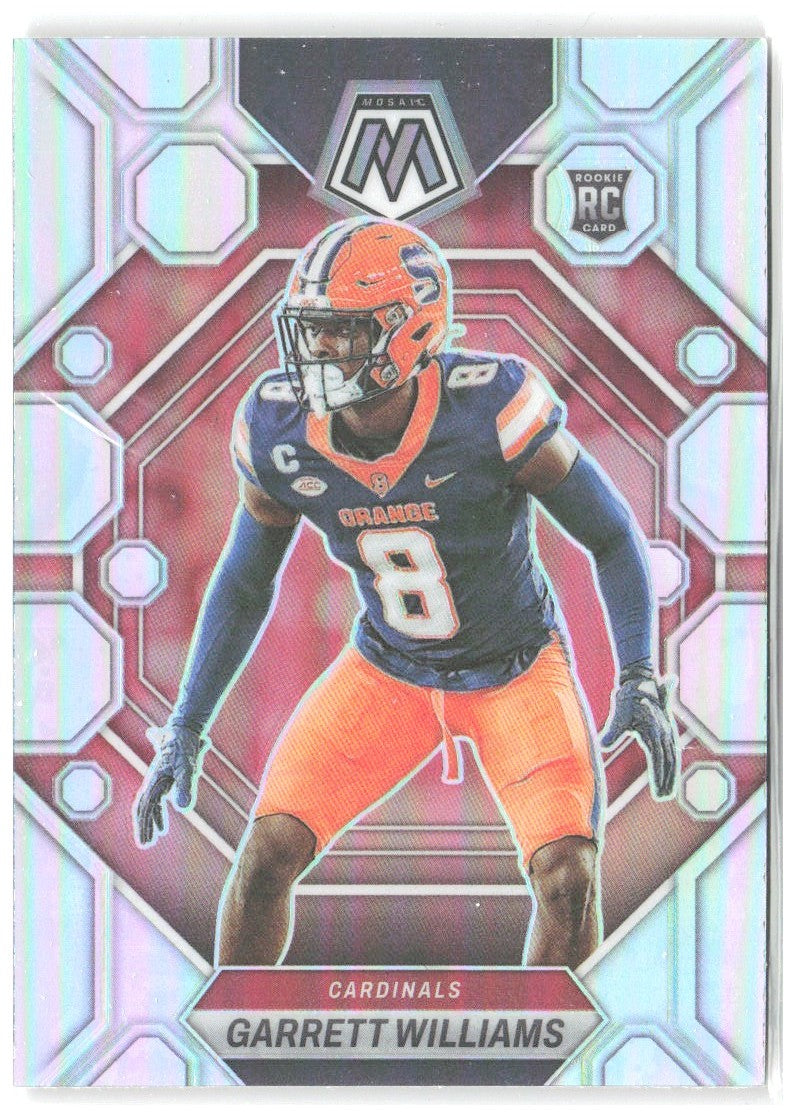 Garrett Williams Panini Mosaic - Silver 321 2023 Arizona Cardinals