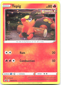 Tepig Holo Promo SWSH Sword & Shield Promo Cards SWSH172 NM Eri Yamaki