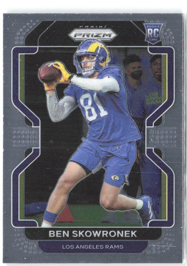 Ben Skowronek Panini Prizm 413 2021 Los Angeles Rams RC