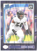 Adisa Isaac Donruss Optic - Purple Shock 202 2024 Baltimore Ravens