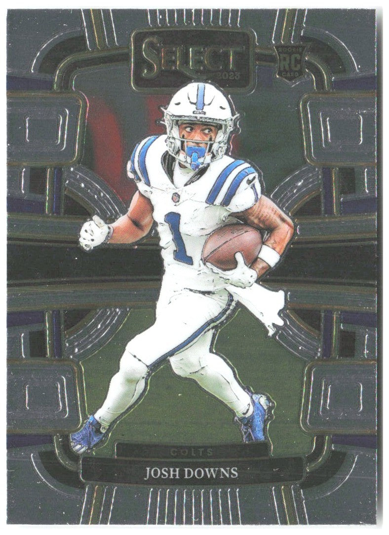 Josh Downs Panini Select 44 2023 Indianapolis Colts RC
