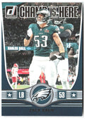 Zack Baun Donruss - Champ is Here CIH-ZBN 2025 Philadelphia Eagles