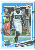 DJ Johnson Donruss Optic - Holo 214 2023 Carolina Panthers