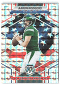 Aaron Rodgers Panini Mosaic - Mosaic 253 2023 New York Jets