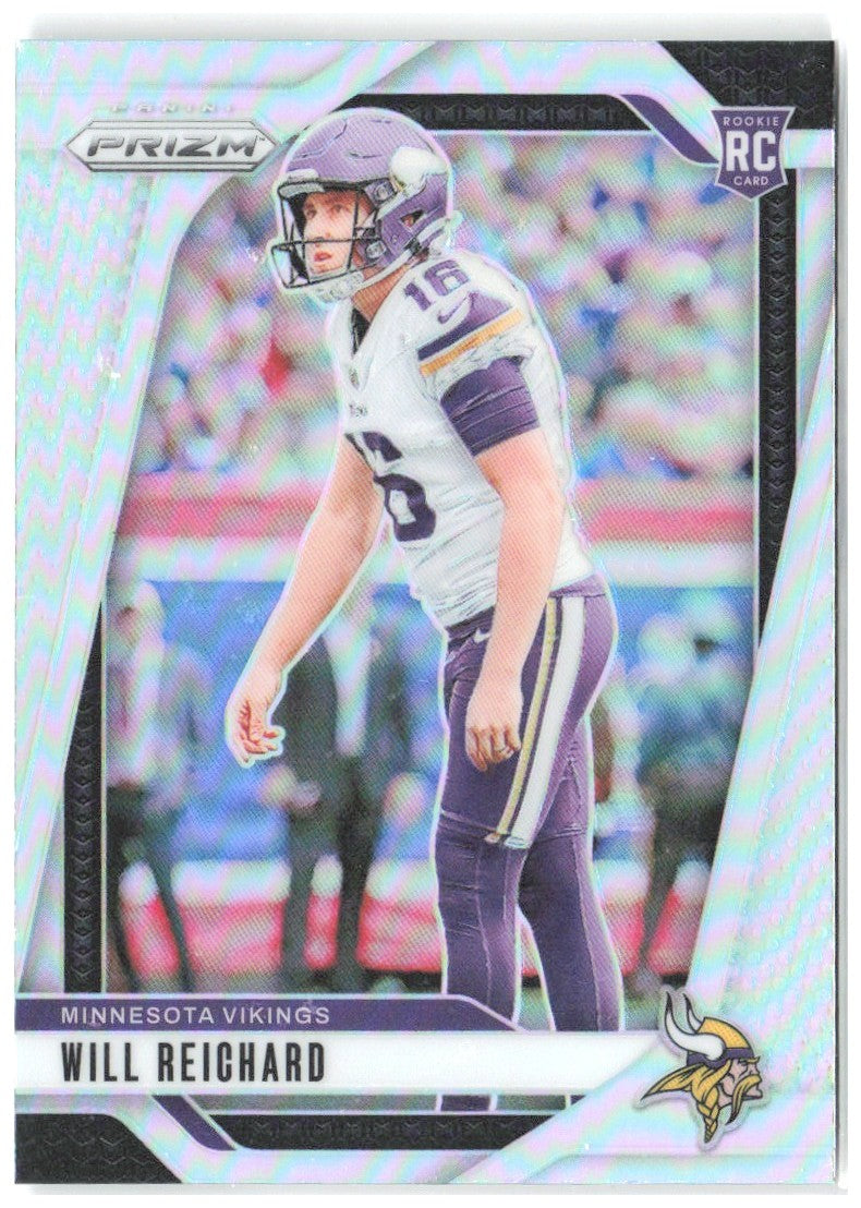 Will Reichard Panini Prizm - Silver 396 2024 Minnesota Vikings