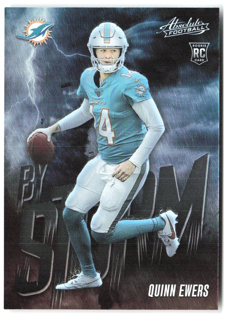 Quinn Ewers Panini Absolute - By Storm 13 2025 Miami Dolphins