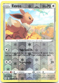 Eevee Reverse Holo Common SWSH07 Evolving Skies 125/203 NM Atsushi Furasawa
