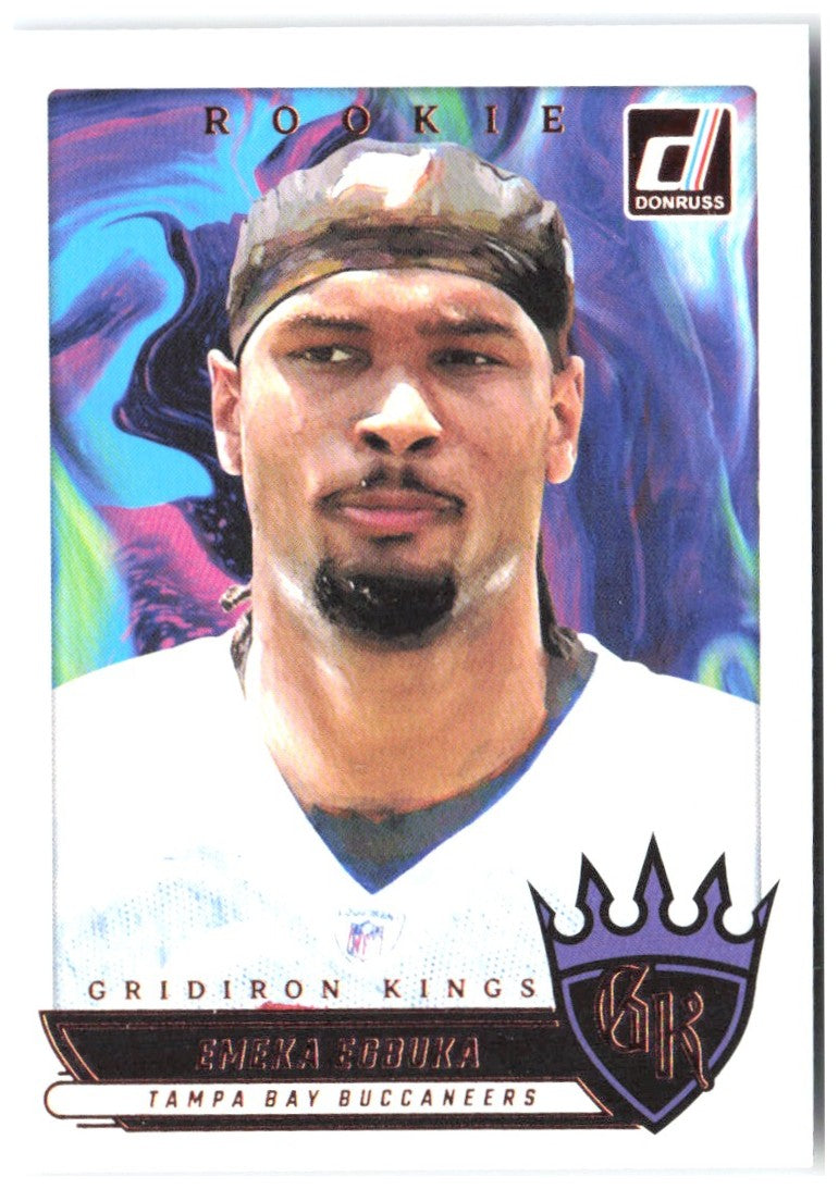 Emeka Egbuka Donruss - Rookie Gridiron Kings RGK-EEA 2025 Tampa Bay Buccaneers