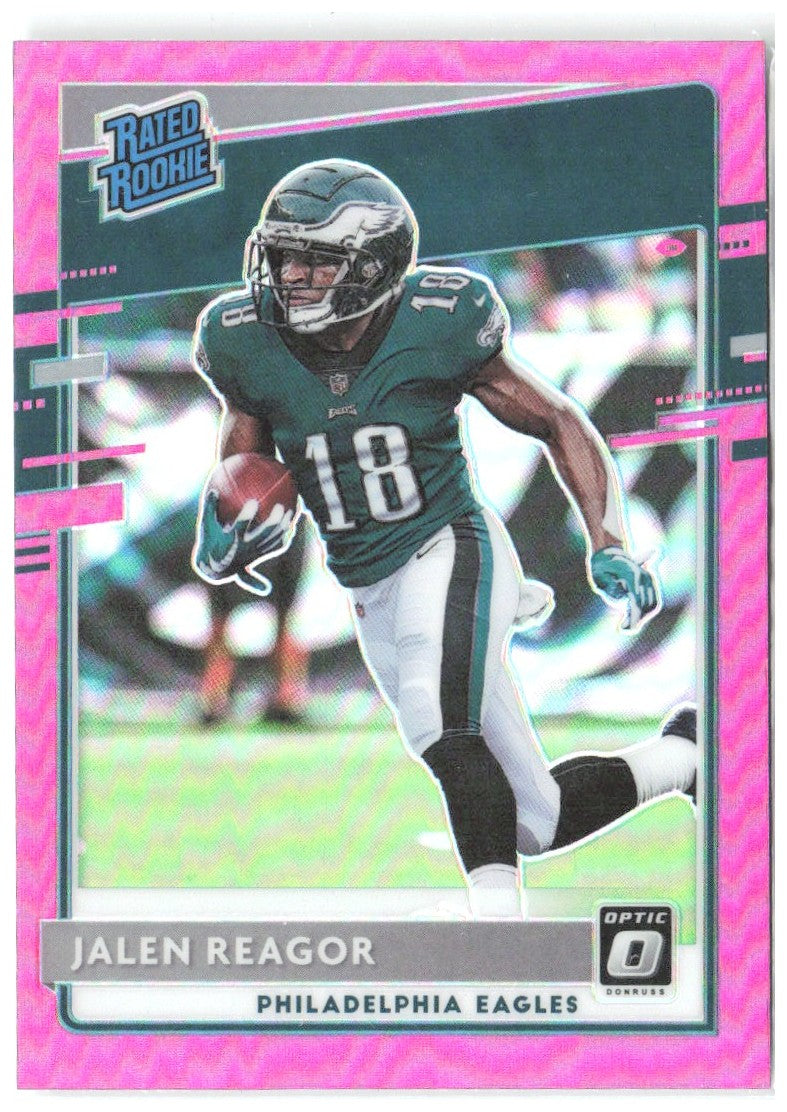 Jalen Reagor Donruss Optic - Pink 165 2020 Philadelphia Eagles