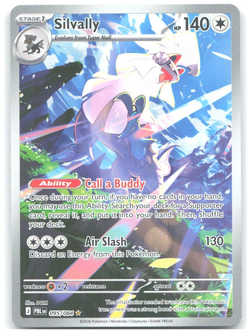 Silvally Holo Illustration Rare ME05 Pitch Black 095/084 NM DOM