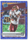 Antonio Gibson Donruss Optic - Blue Scope 185 2020 Washington Football Team