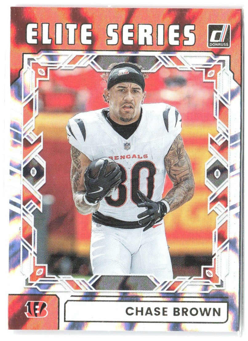 Chase Brown Donruss - The Elite Series TES-CBR 2025 Cincinnati Bengals